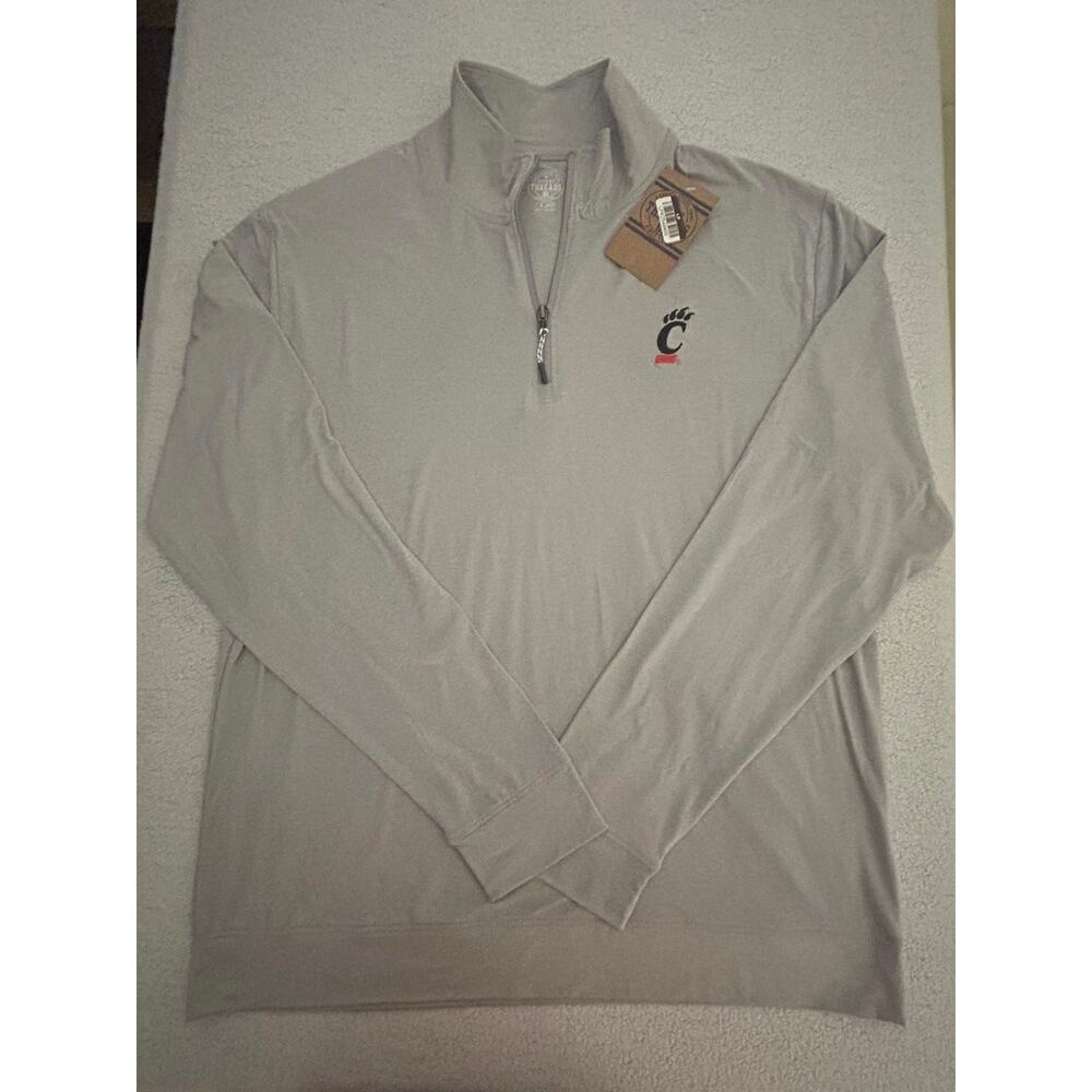 Cincinnati Bearcats Gray Medium Rivalry Threads Long Sleeve Shirt (NWT)